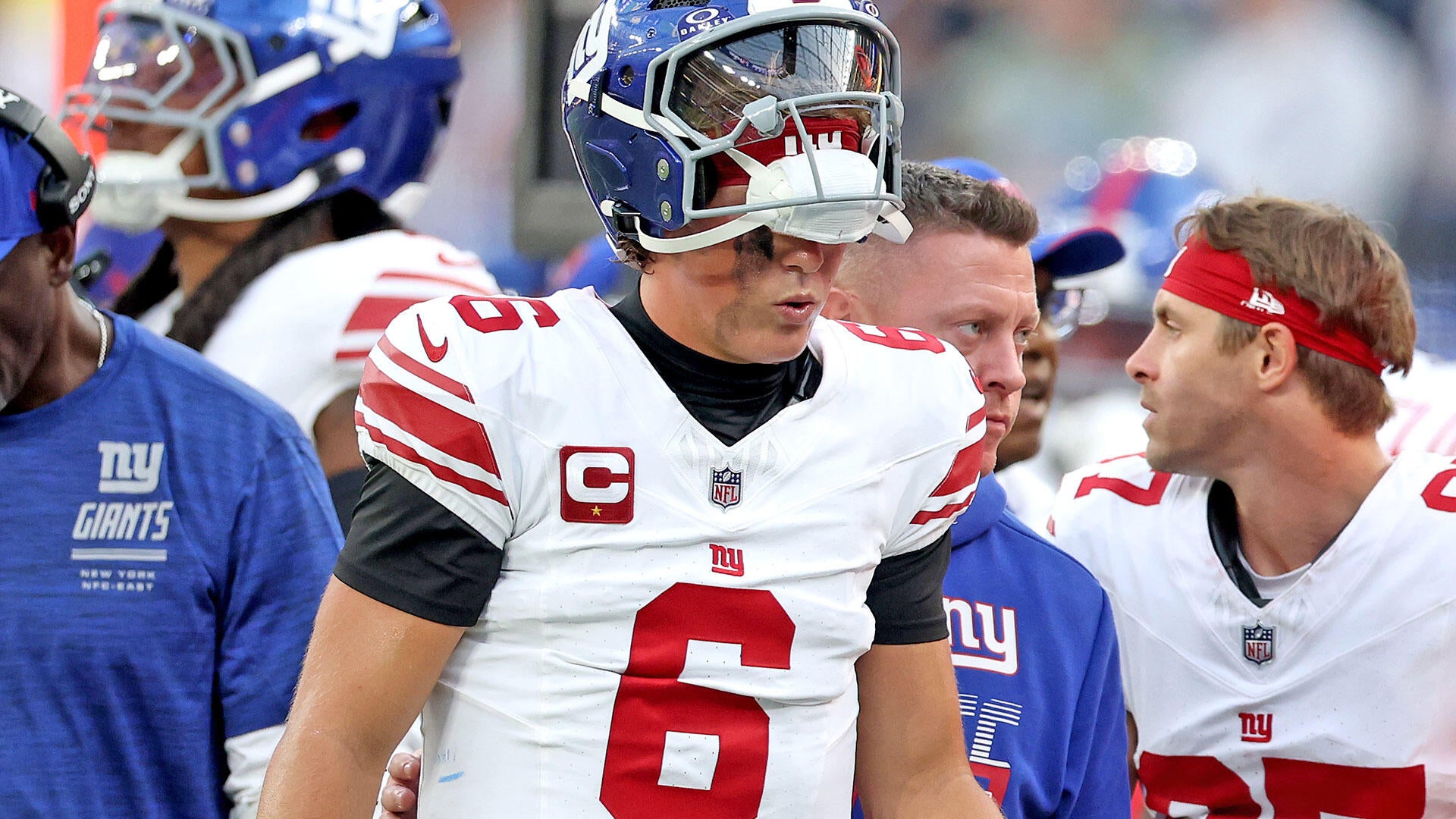 New York Giants' Jaxson Dart will undergo knee surgery, miss 2026 season