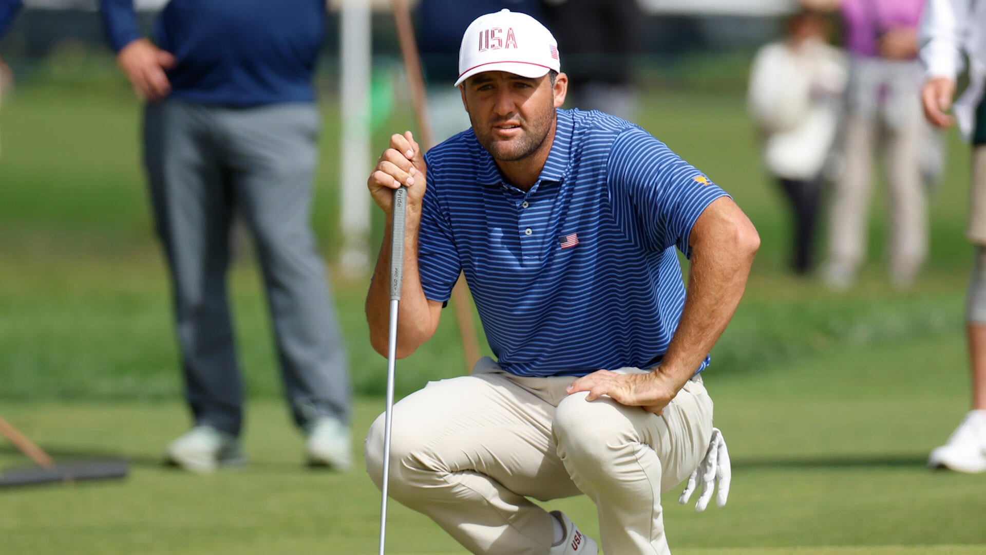 Scheffler, Burns Elevate USA in Round 1