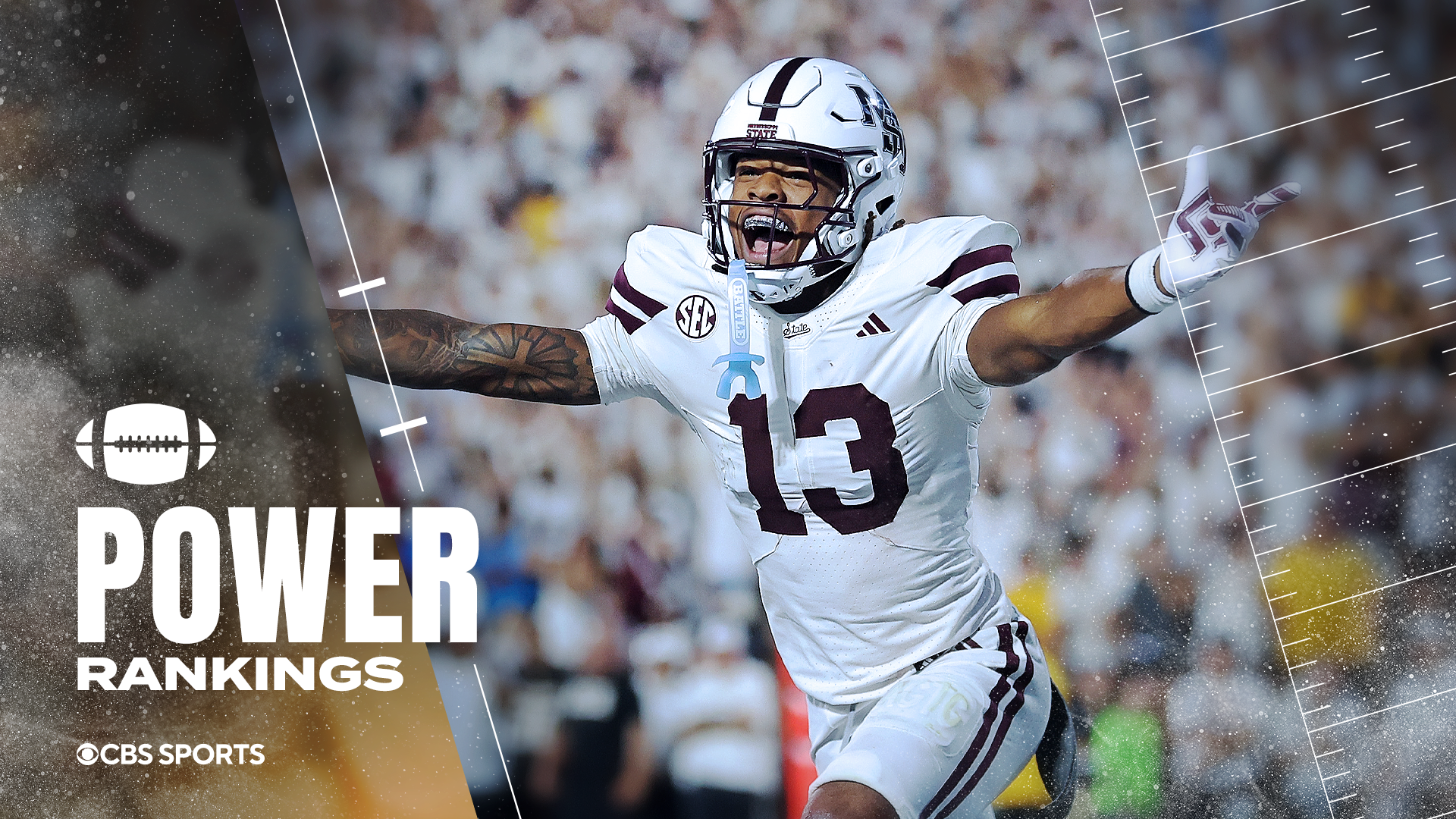 College Football Power Rankings: Mississippi State, Iowa among risers amid massive shakeup
