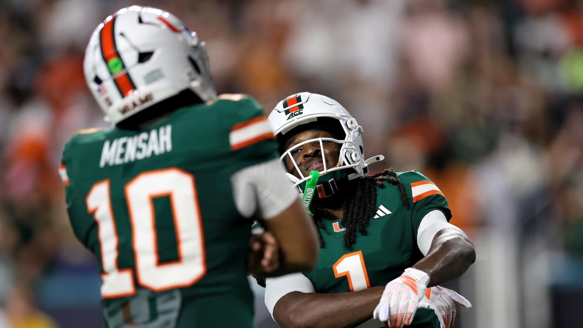 No. 4 Miami Confronts Clemson in Marquee ACC Showdown at Death Valley