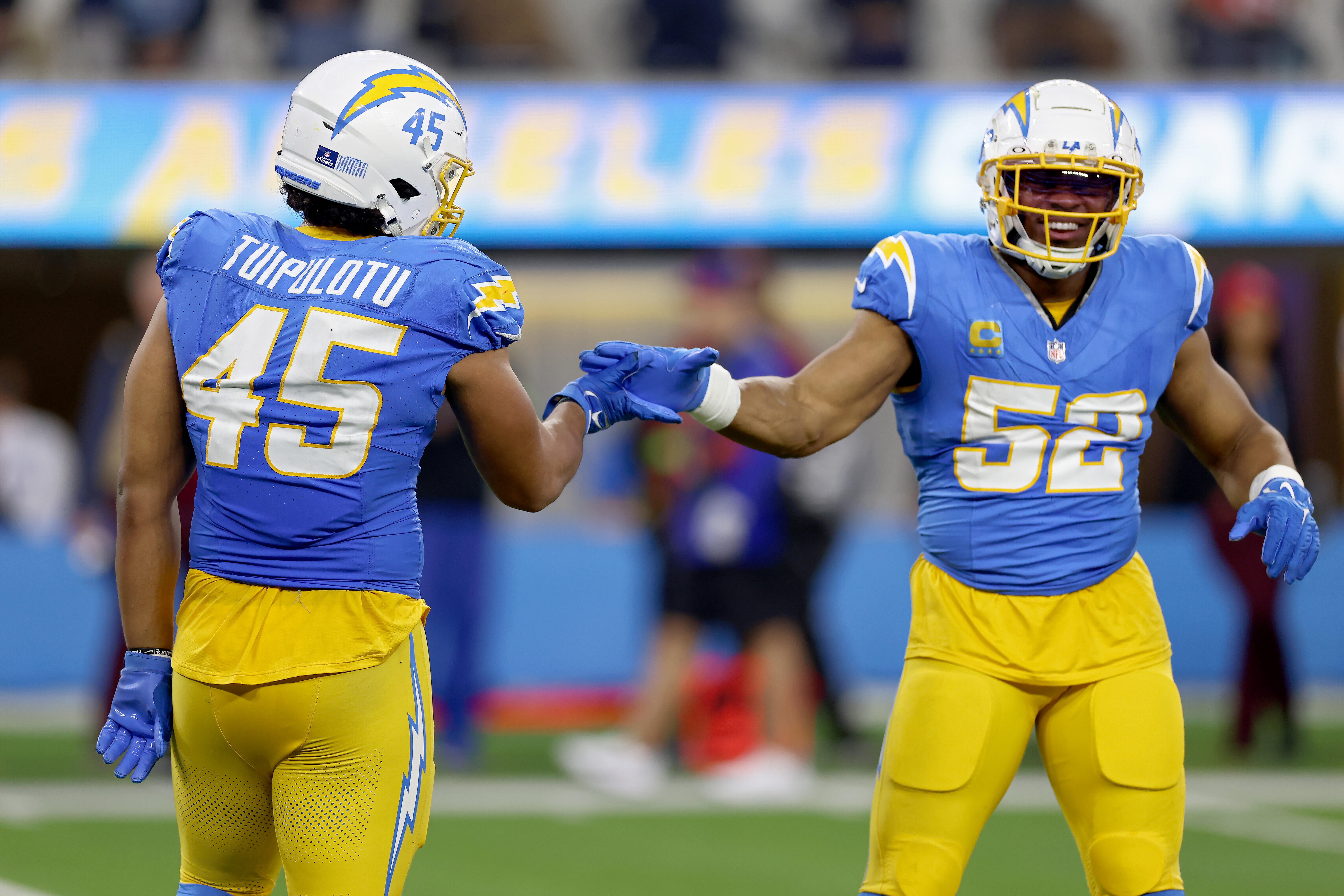 Chargers Could Offload Khalil Mack, Tuli Tuipulotu by NFL Trade Deadline