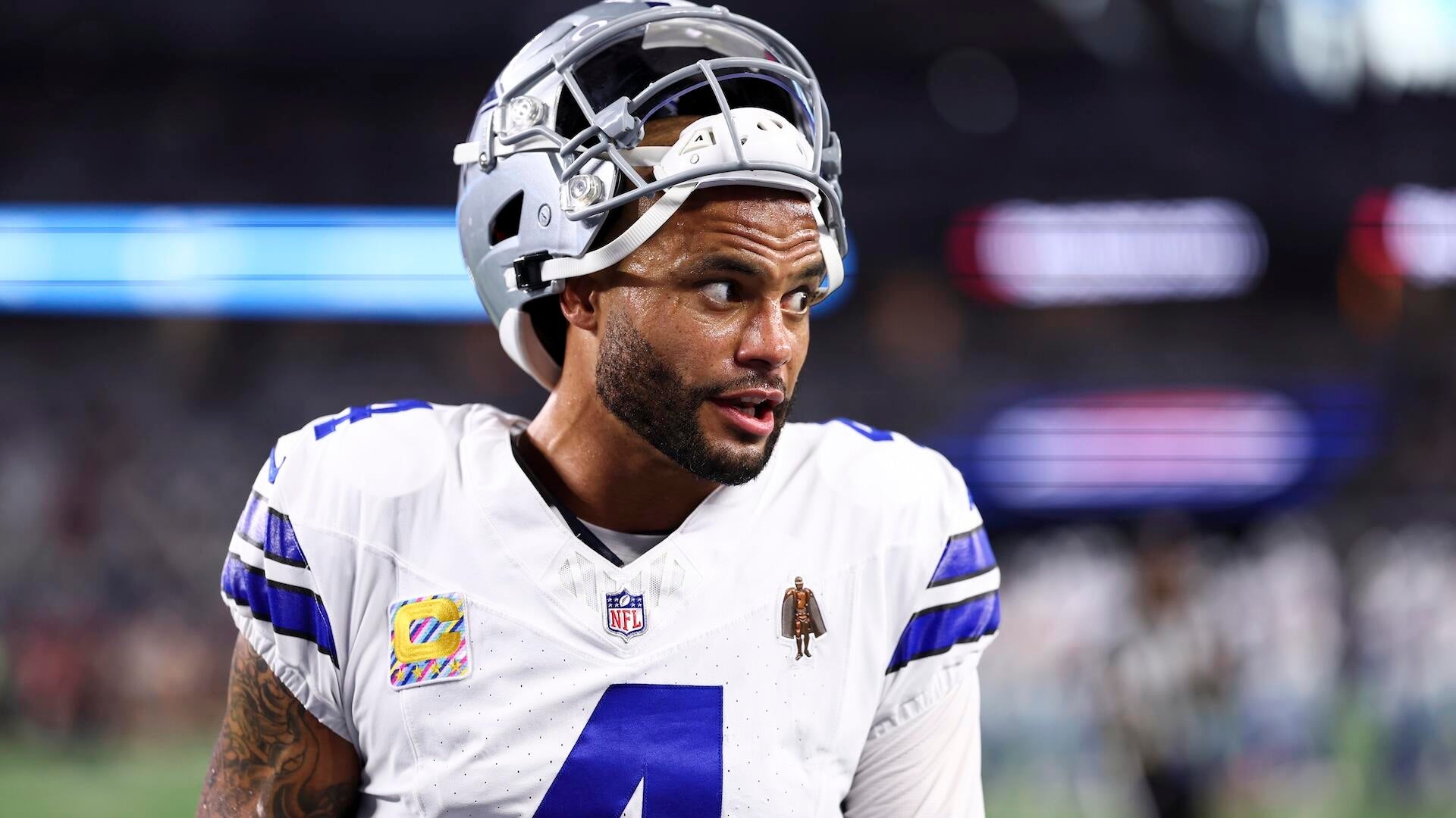 Dak Prescott takes issue with 'embarrassing' comment by heckler after Cowboys' loss to Bucs