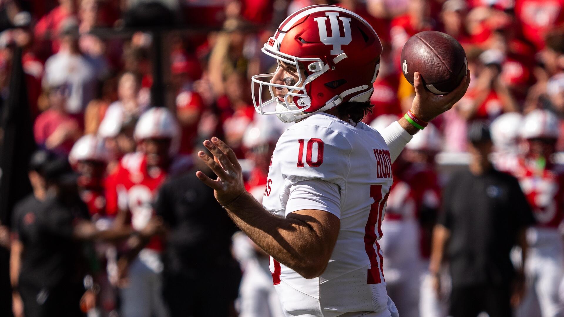 Josh Hoover gets his Fernando Mendoza moment as Indiana escapes Nebraska's upset bid