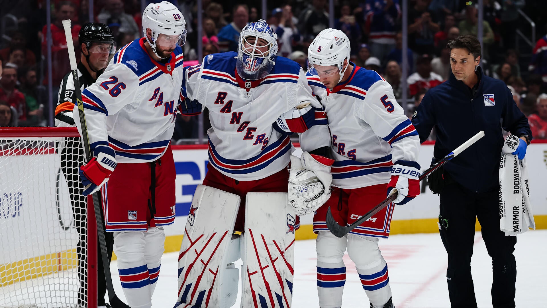 Highlights: Rangers at Capitals (10/9)