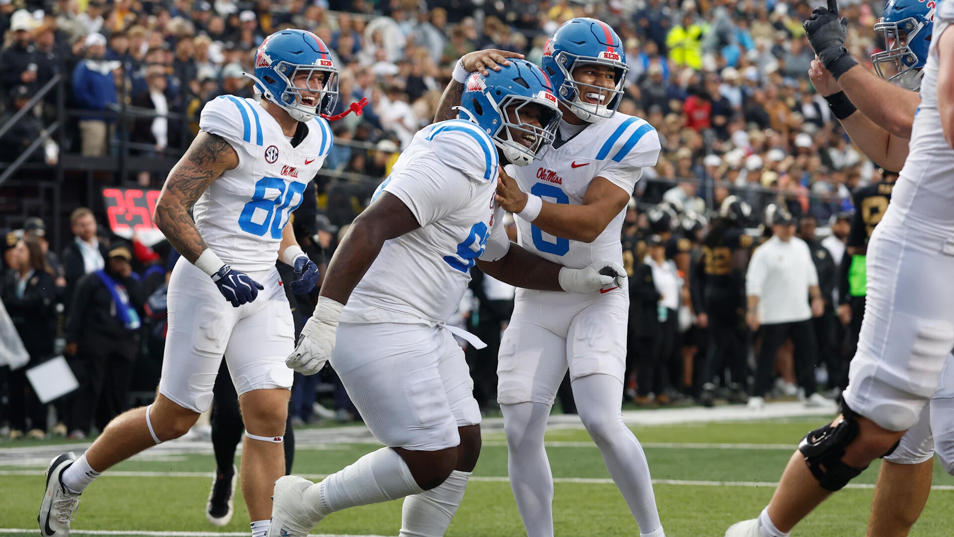 CFB Week 6 Highlights: No. 9 Ole Miss at Vanderbilt (10/10)