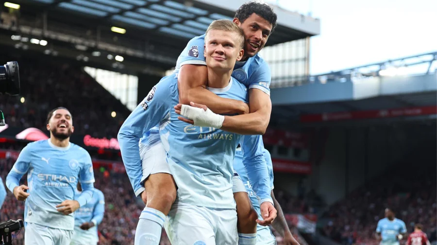 Today at 12:05pm 'Cheats' banners, then a beatdown: Man City crush Liverpool at Anfield in first game since guilty verdict