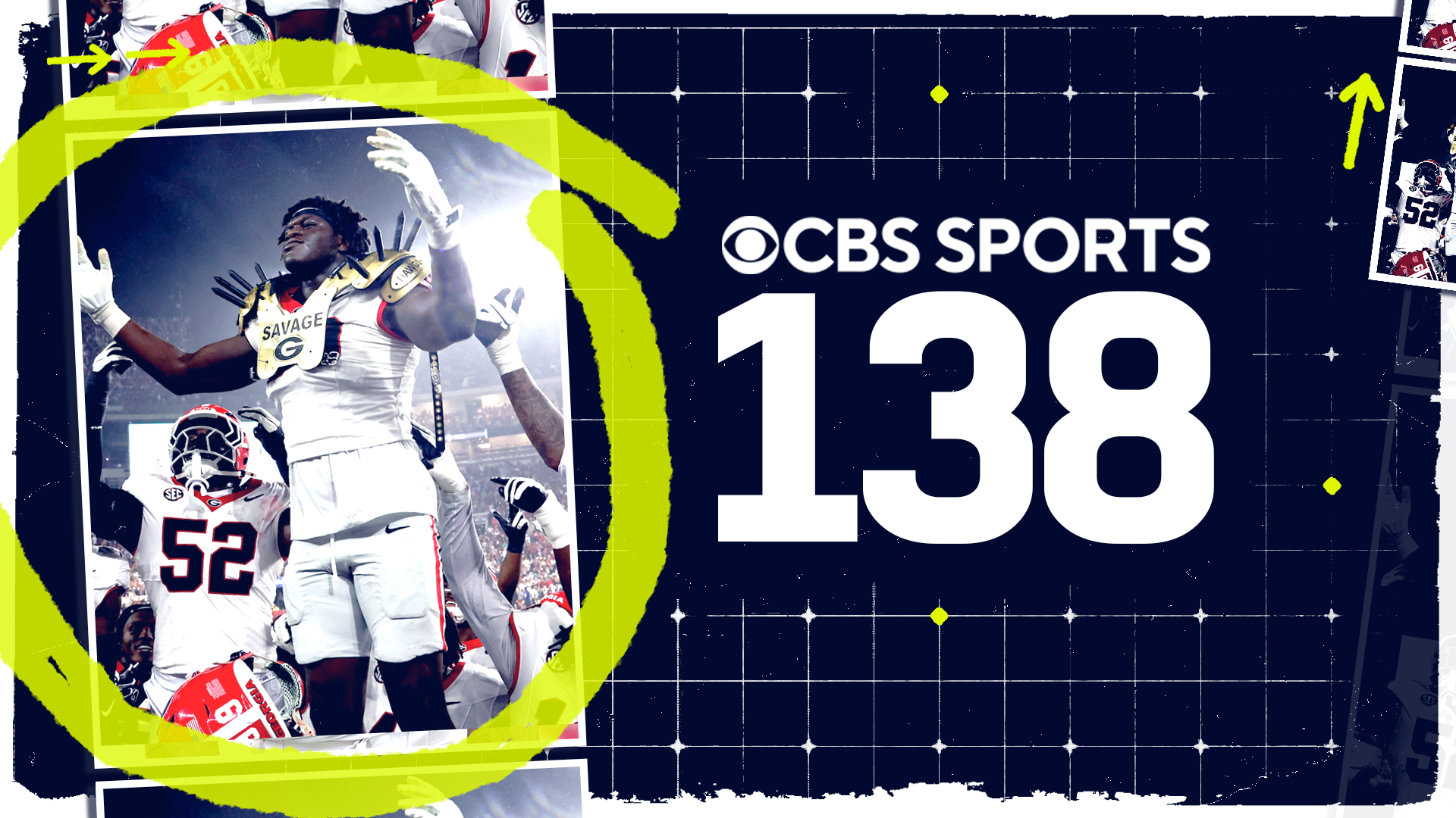 CBS Sports 138: Georgia takes top spot over Miami, Notre Dame in college football rankings
