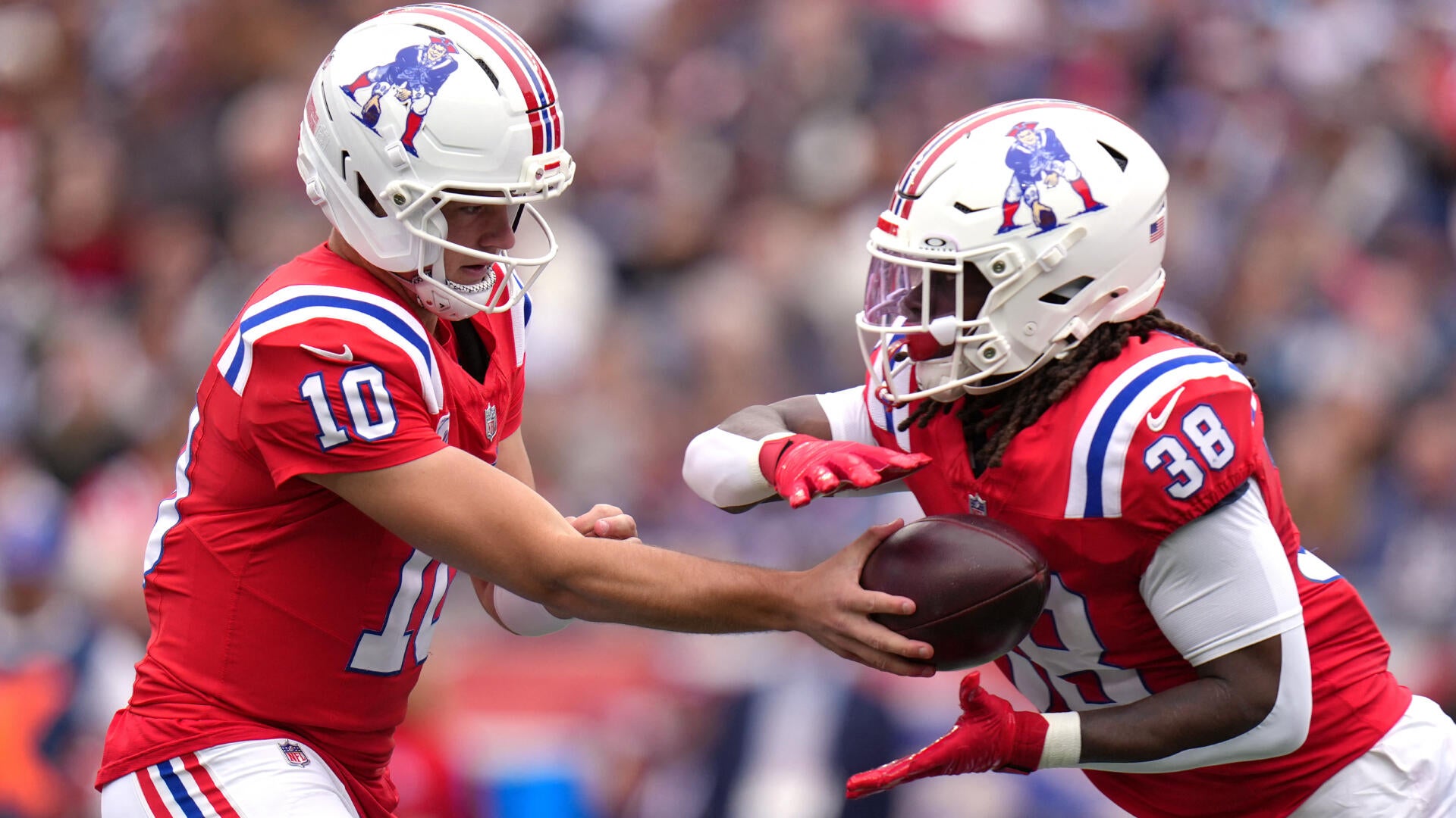 Fantasy football Week 5 fallout: Rhamondre Stevenson, Woody Marks rise as Chase Brown's struggles continue