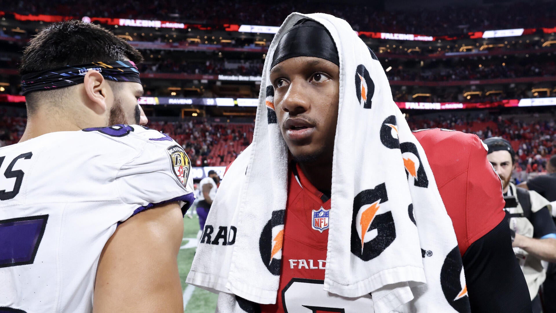 Falcons QB Penix (rib) exits loss late, doesn't expect injury to be long term