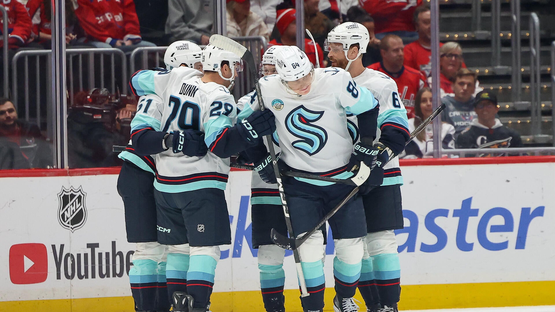 Highlights: Kraken at Capitals (10/11)