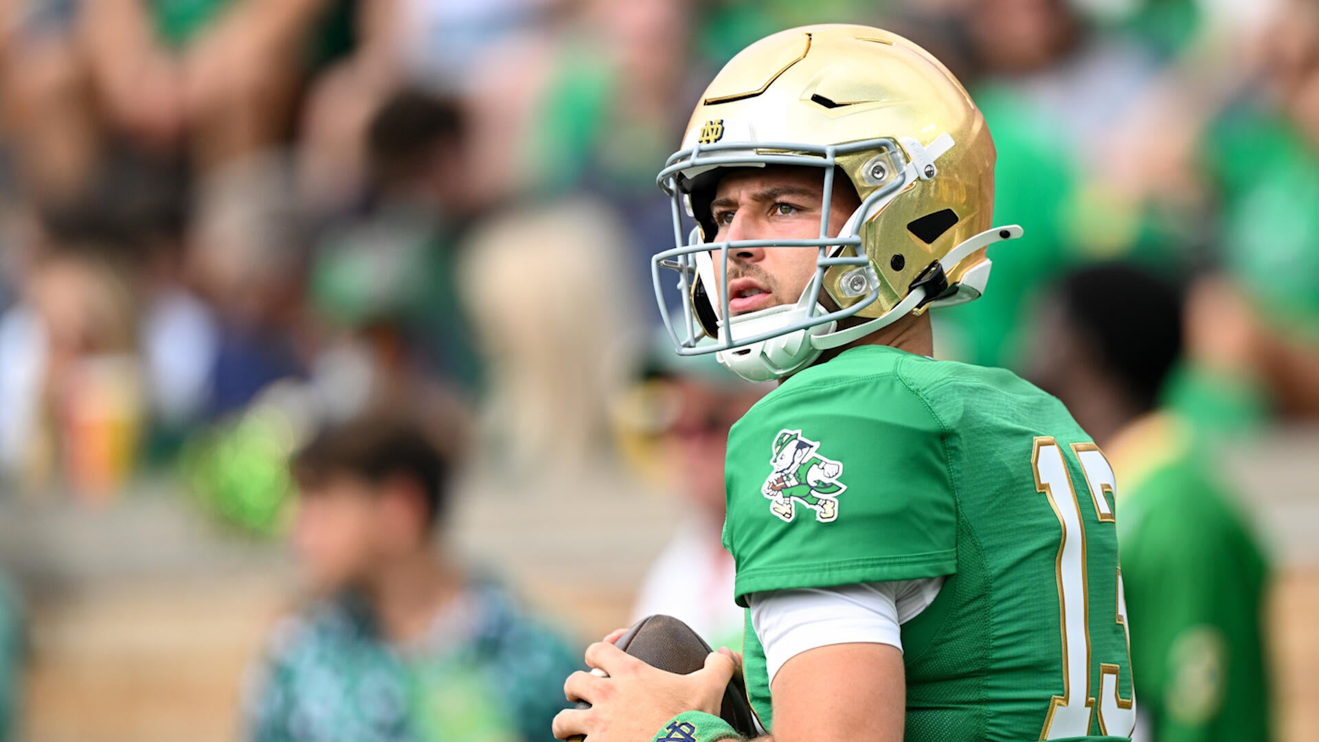 CJ Carr, Notre Dame Set for Spotlight at No. 8 BYU