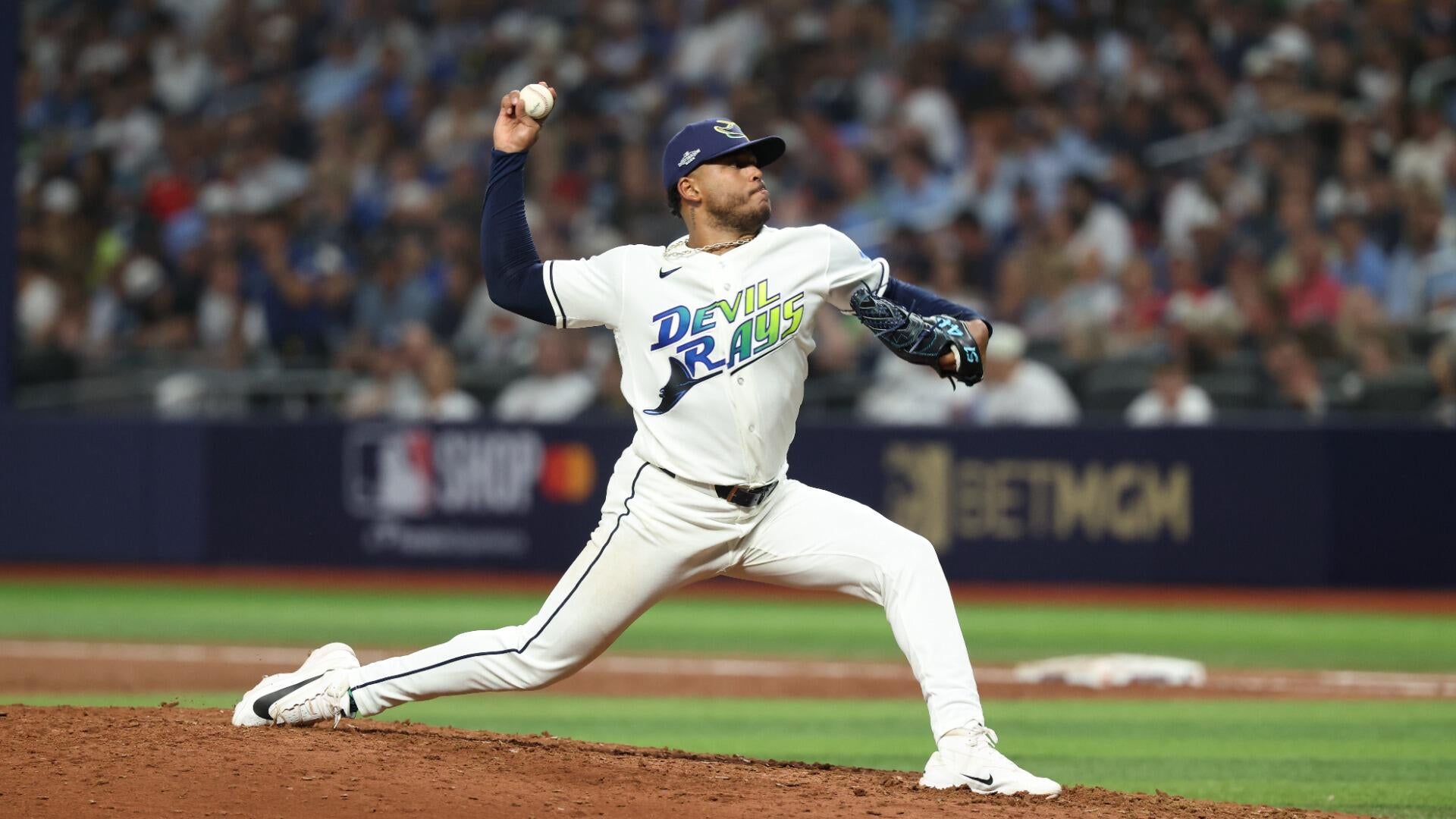 Freddy Peralta Deals as Rays Take ALCS Game 2