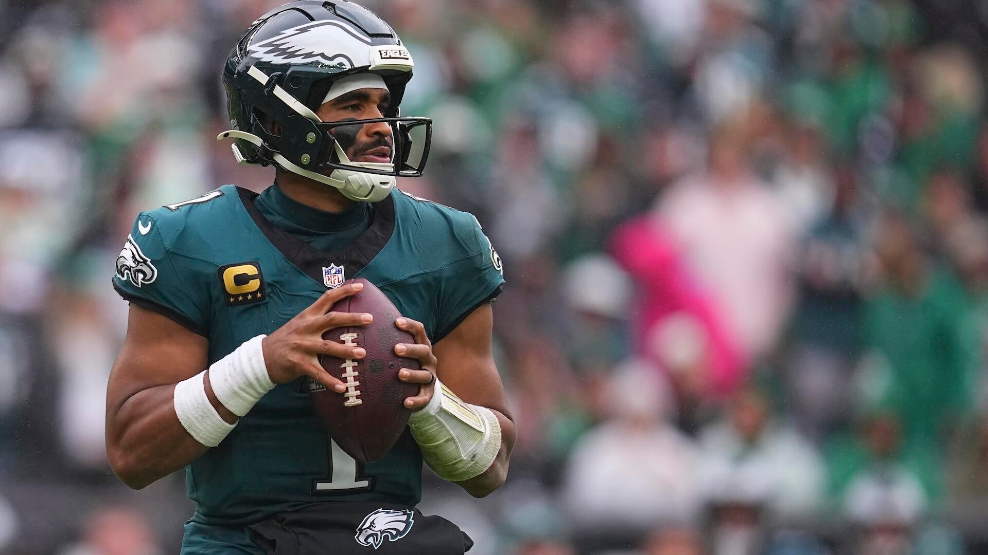 Jalen Hurts ruled out of Eagles' Week 6 matchup vs. Panthers due to superficial blood clot
