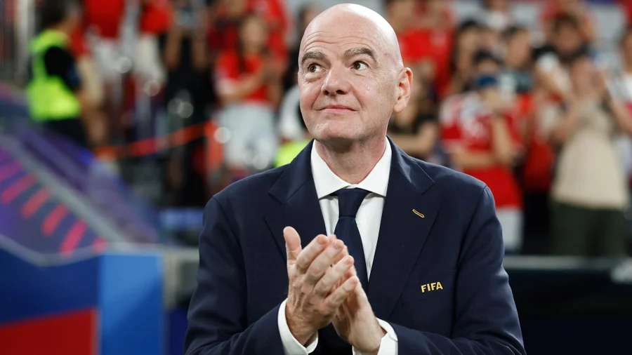 Today at 8:35pm FIFA president Gianni Infantino apologizes for World Cup privatization plans but still faces scrutiny