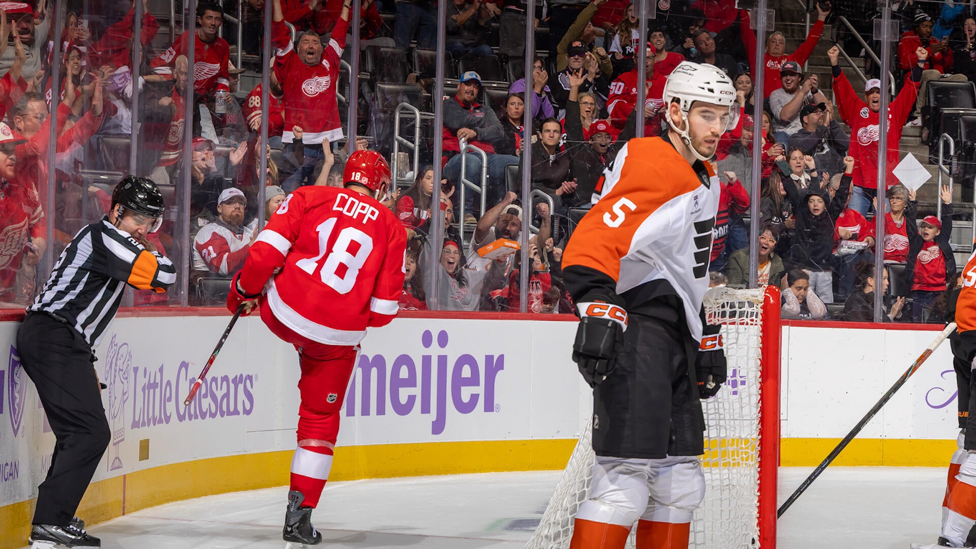 Highlights: Flyers at Red Wings (10/15)