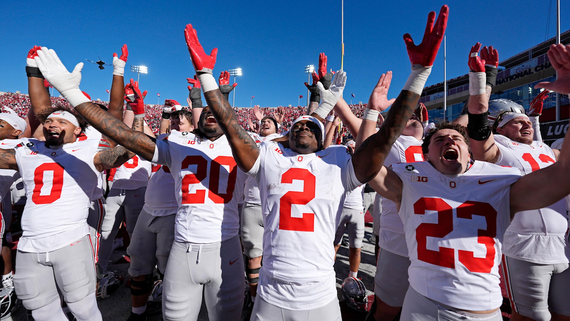 CFB Week 7 Highlights: No. 4 Ohio State at No. 5 Indiana (10/17)
