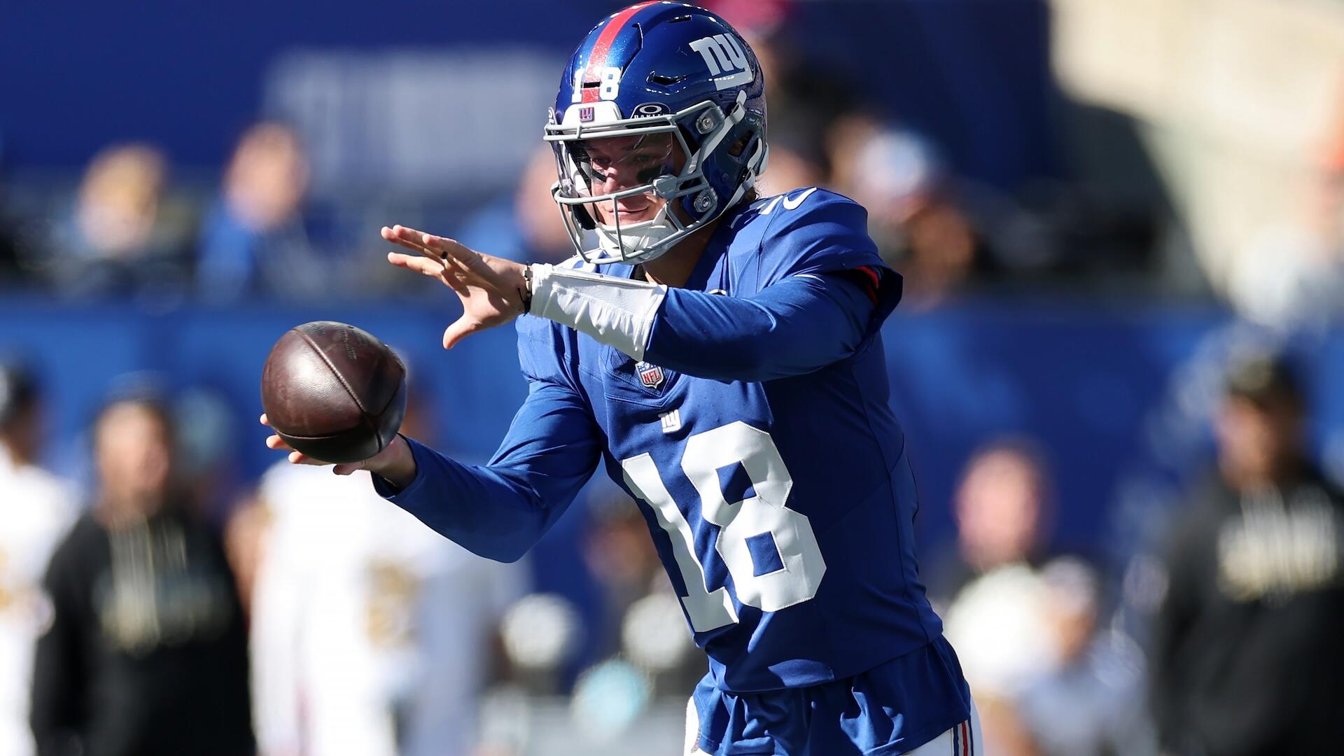Jameis Winston benched: Giants make move to J.J. McCarthy during Saints blowout