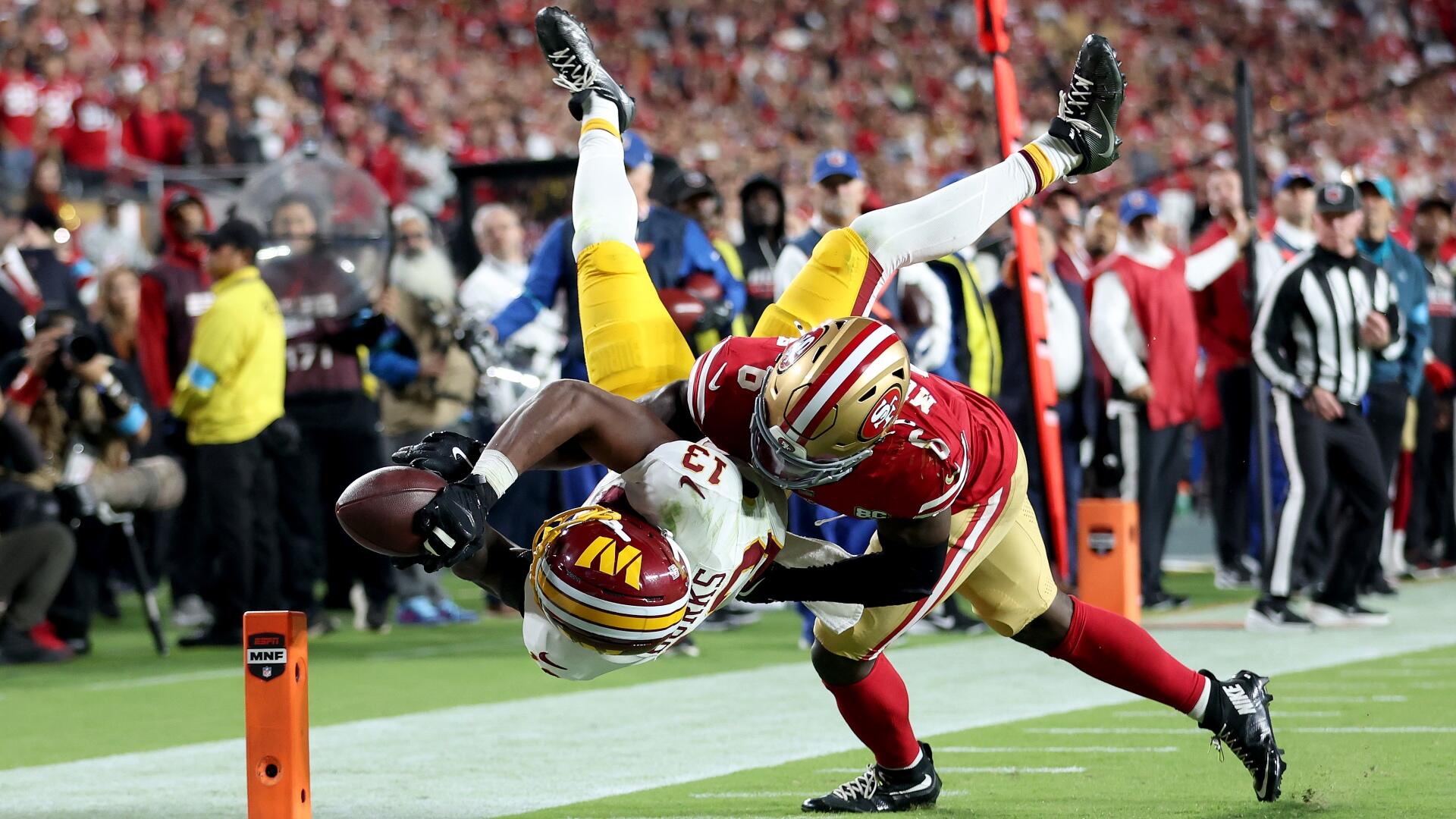 6-0 Niners survive Commanders' late charge; Rays reach World Series; Reese lights up WNBA Finals