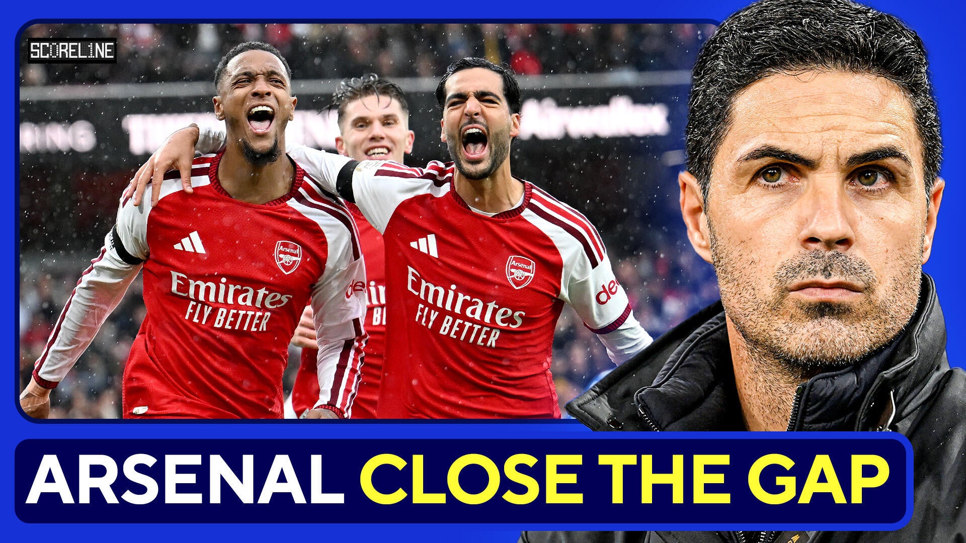 Arsenal go LEVEL on points with Manchester City with win over Everton - Scoreline