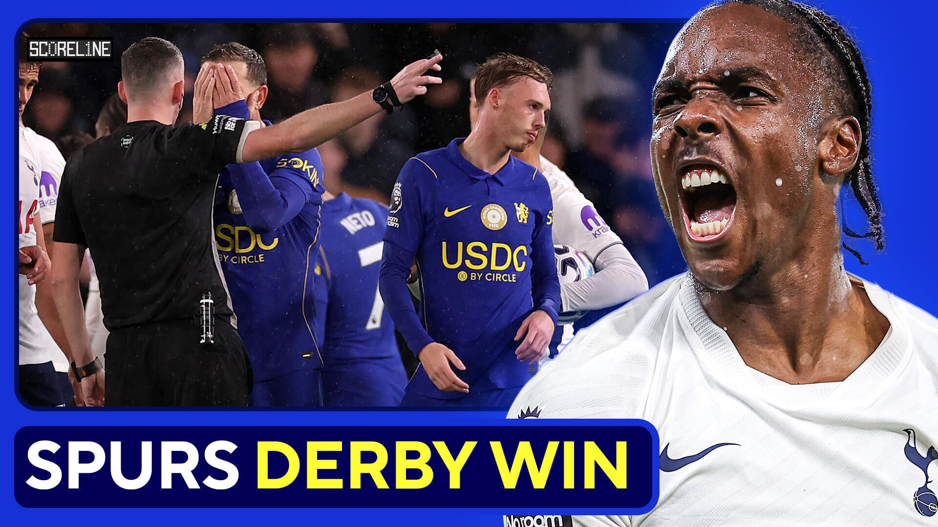 Chelsea FALL APART vs. Tottenham | Cole Palmer sees RED! - Scoreline