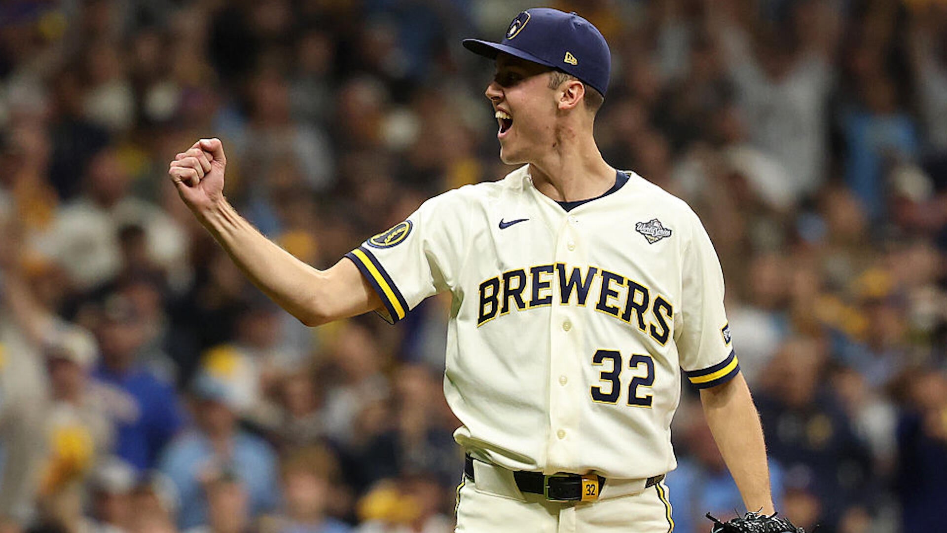 Brewers Survive Rays Rally to Take Game 1