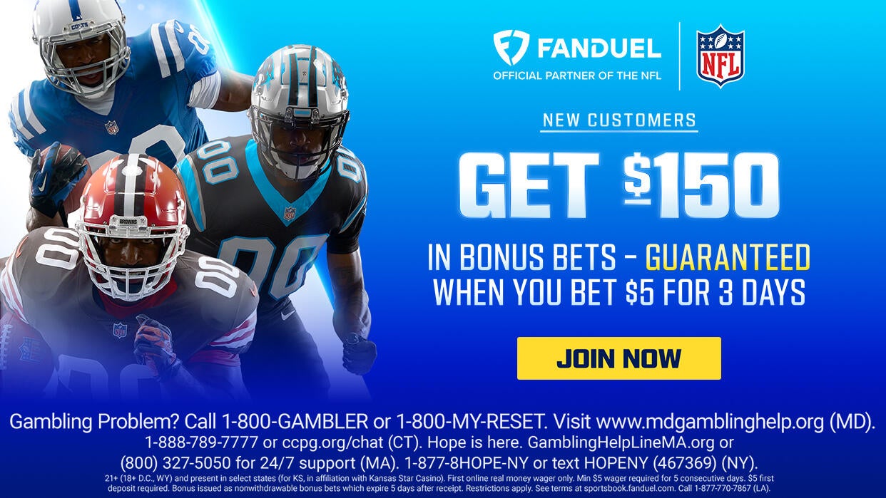 Use FanDuel promo code to get $150 bonus bets by targeting World Series Game 5, NBA, 76ers-Pacers on Wednesday