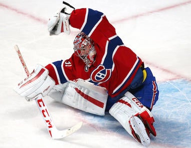 Montreal Canadiens Goalie Carey Price 