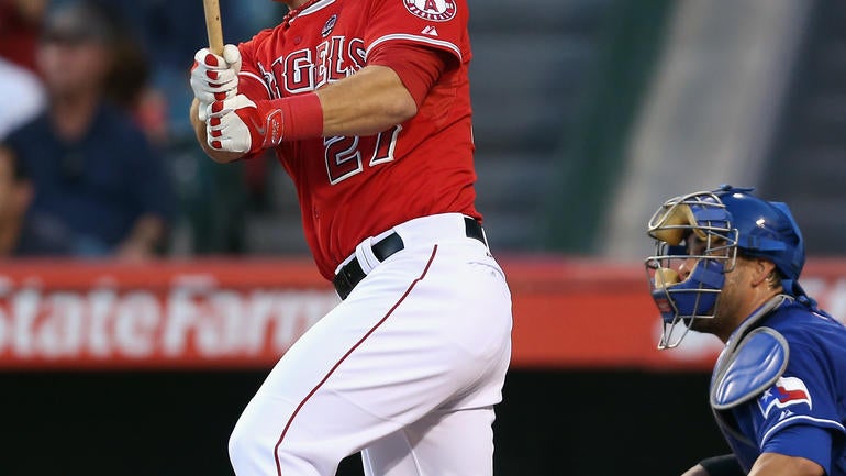 spikes mike trout 2018