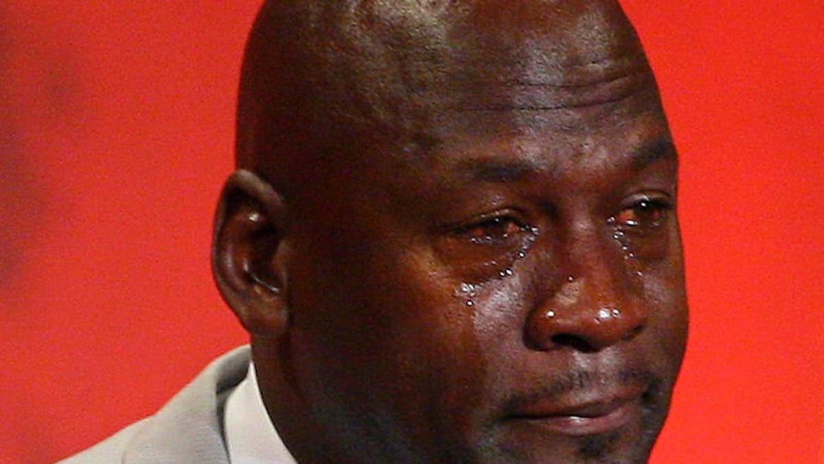 The Real Truth Behind Michael S Crying Jordan Meme Is Finally Revealed Cbssports Com
