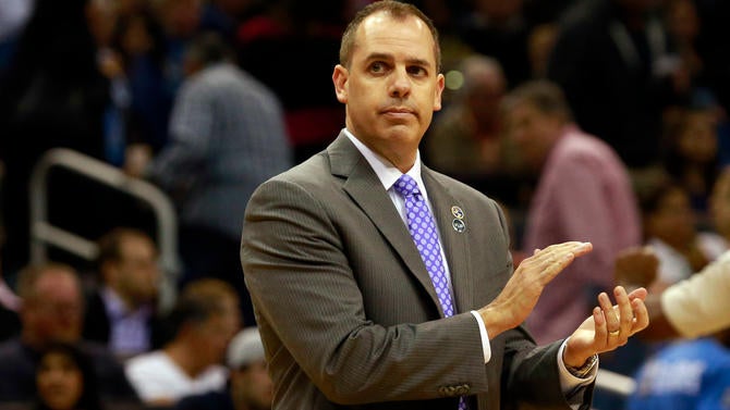 Frank Vogel coaches in Orlando