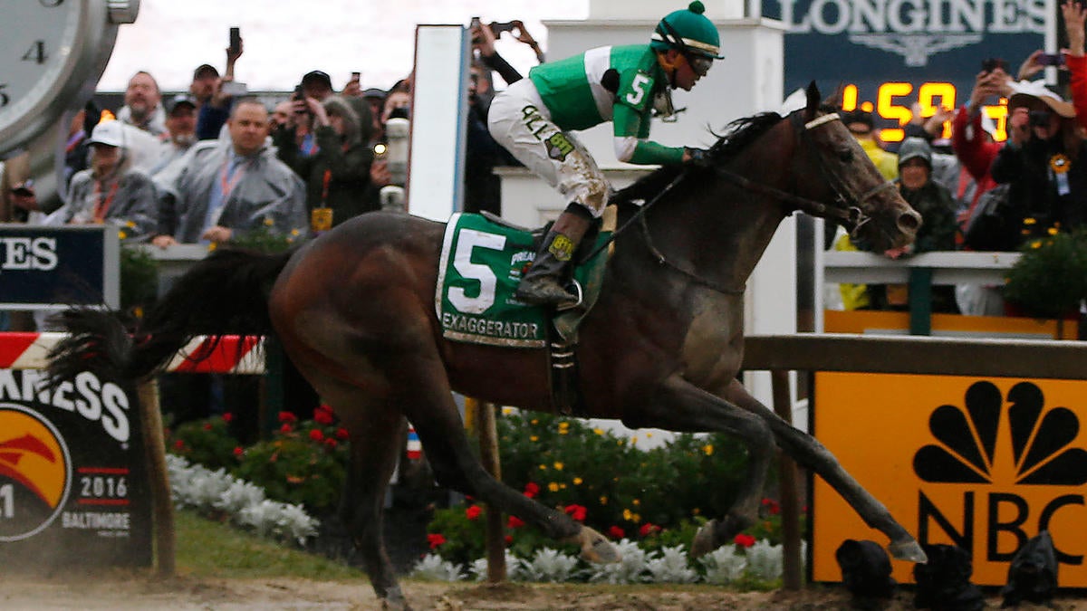 2016 Preakness Stakes Results Exaggerator Ends Nyquist S Triple Crown Bid Cbssports Com