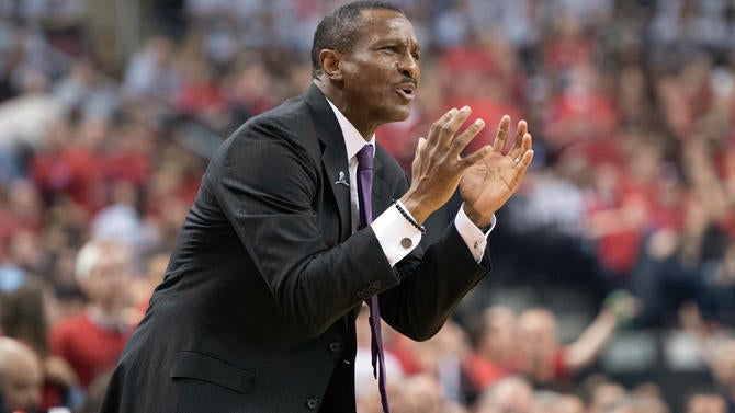 Dwane Casey is not happy