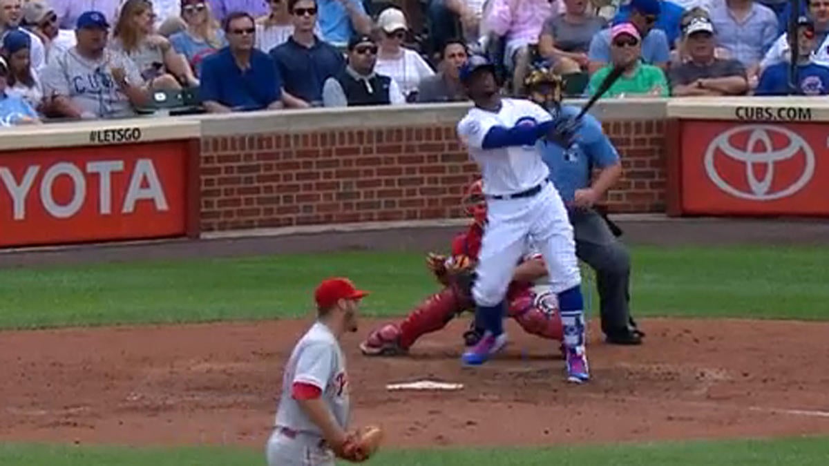 WATCH: Cubs' Soler hits video board at Wrigley Field with colossal ...