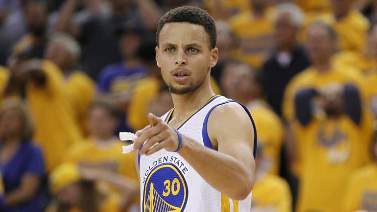 WATCH: Stephen Curry gets hot from way downtown early in Game 7 ...