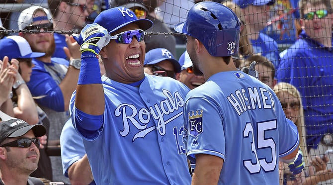 Salvador Perez Eric Hosmer Royals