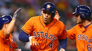 Polished George Springer shows his class before ever donning a