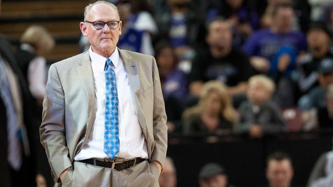 George Karl in Sacramento