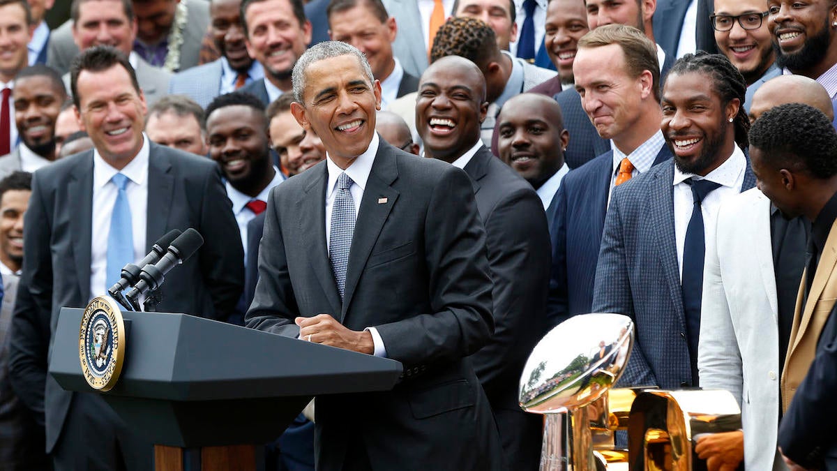 Obama honors Super Bowl champion Broncos at White House