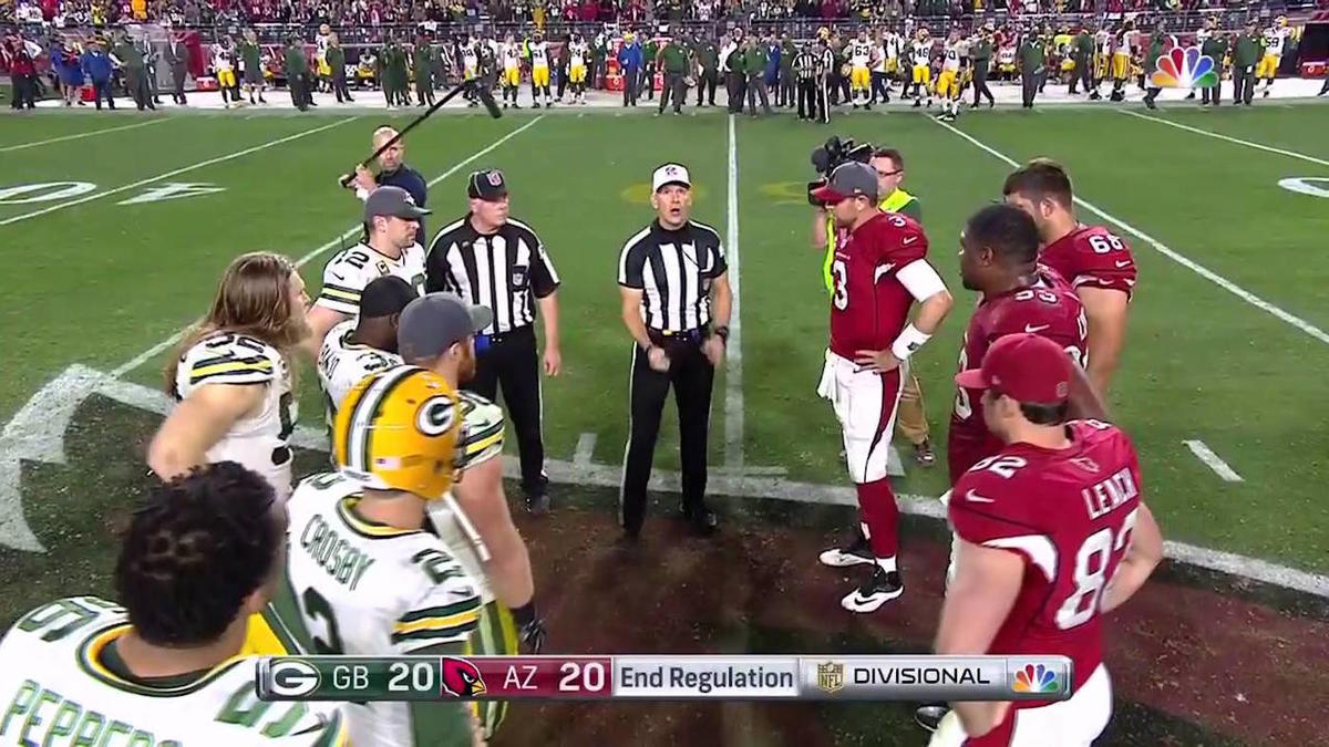 NFL to change coin toss rule for 2016 after Packers Cardinals