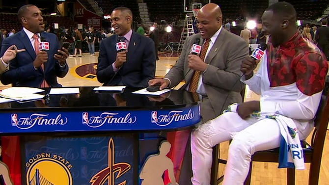 Draymond Green joins NBA TV after Game 4 of NBA Finals