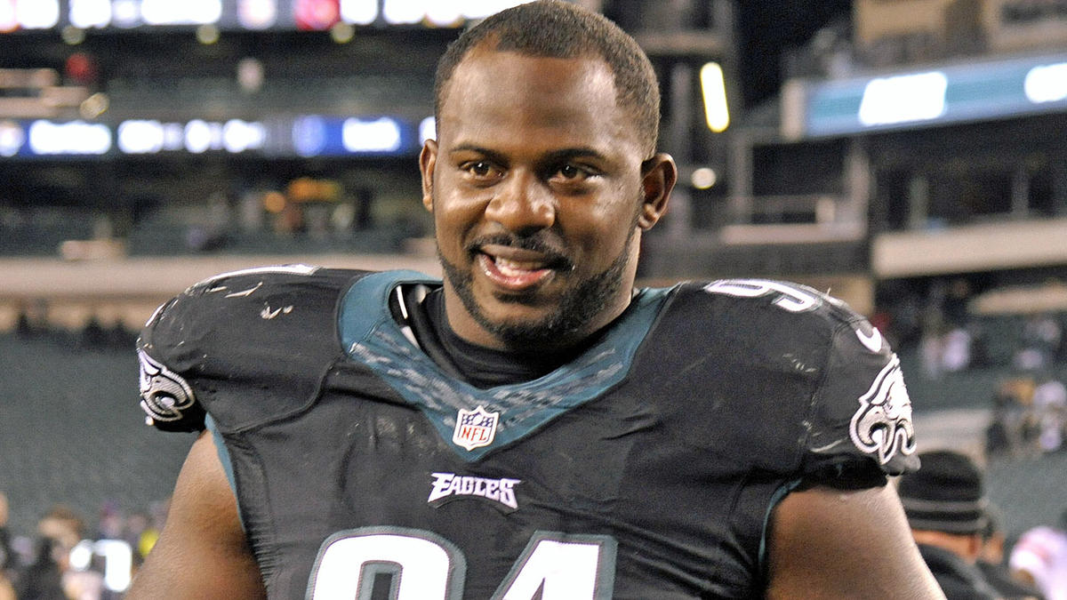 Philadelphia Eagles defensive end Fletcher Cox (91) reacts during the NFL  football game against the Green Bay Packers, Sunday, Nov. 27, 2022, in  Philadelphia. (AP Photo/Chris Szagola Stock Photo - Alamy