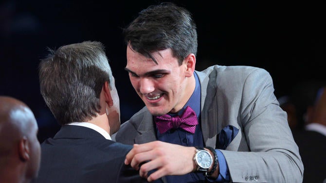 Dario Saric is drafted in 2014