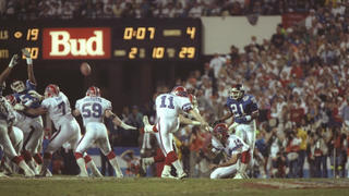 Buffalo Bills Fan Wears Custom 'Wide Right' Scott Norwood Jersey