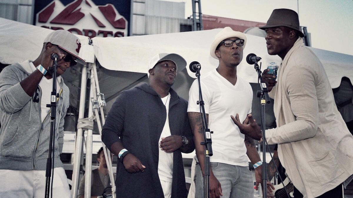 WATCH DeMarcus Ware reunites his high school band to perform 'Purple