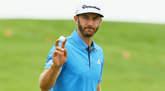 Dustin Johnson First Round U.S. Open