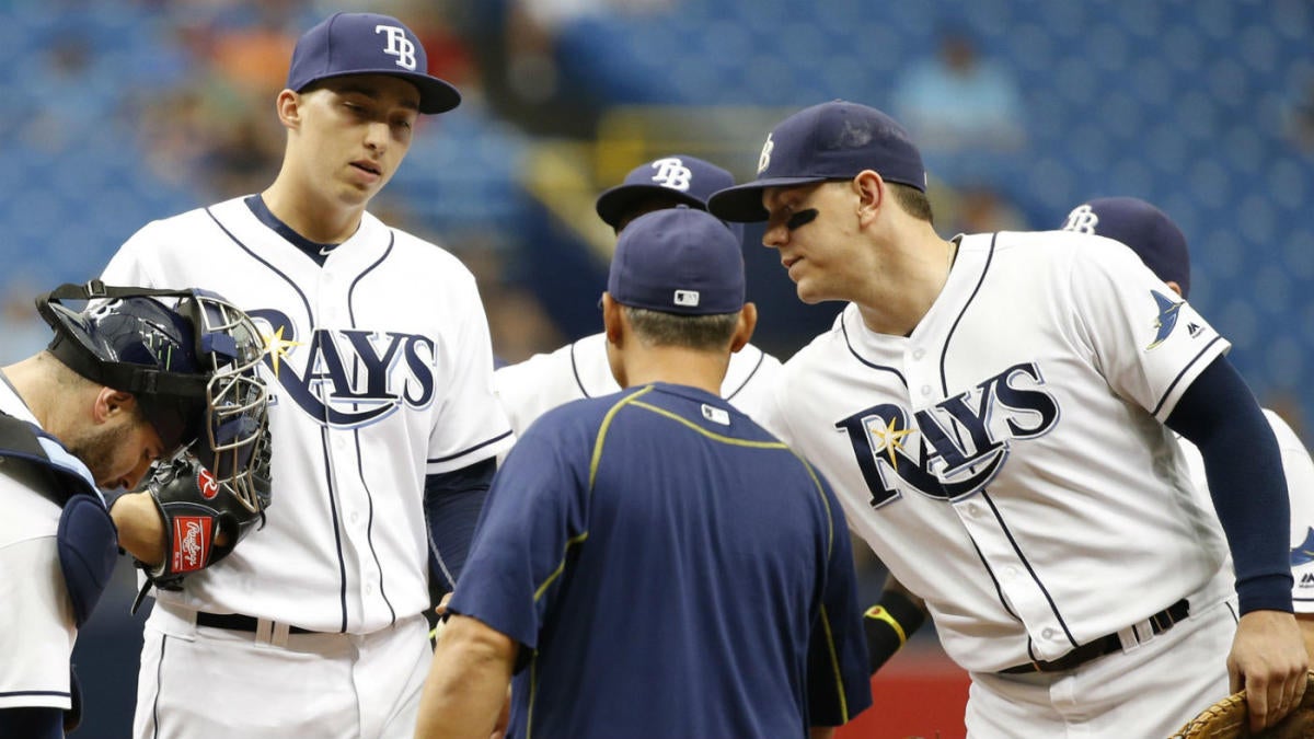 Rays will be wearing Orlando Rays caps for tonight's game. : r/baseball