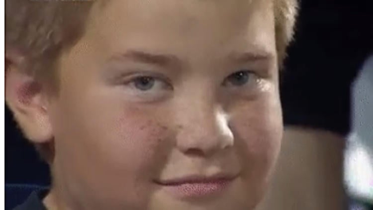 Warminster boy goes viral after World Series fan fun caught on camera