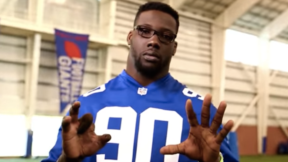 WATCH: Jason Pierre-Paul shows mangled hand in PSA for fireworks safety - CBSSports.com