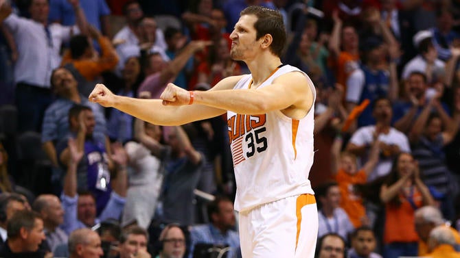 Mirza Teletovic screams