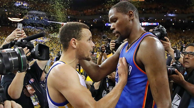 Kevin Durant Steph Curry